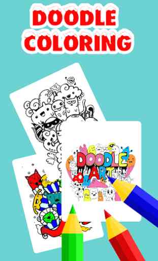 Doodle Coloring Book Free 1