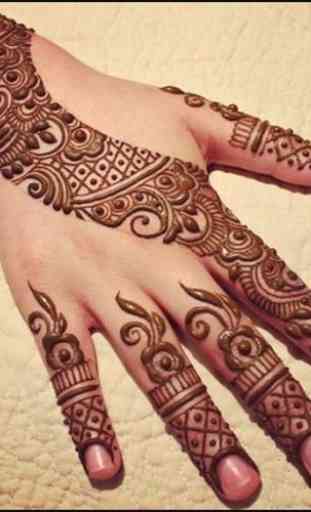 Easy Henna Mehndi Design 1