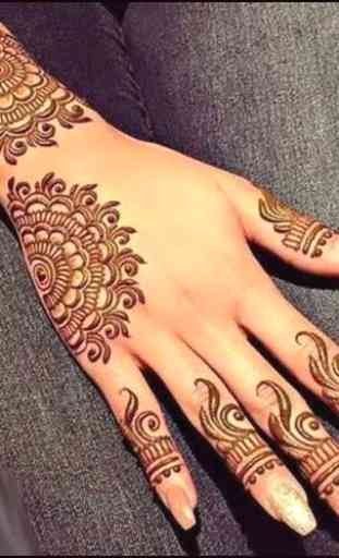 Easy Henna Mehndi Design 3