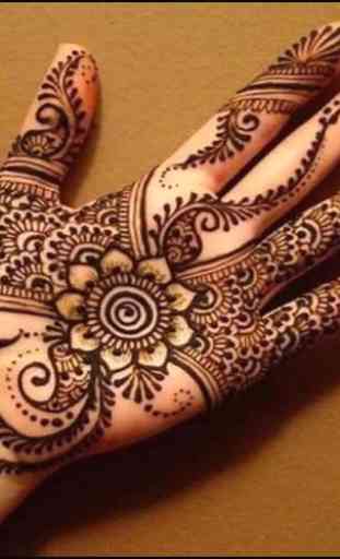 Easy Henna Mehndi Design 4