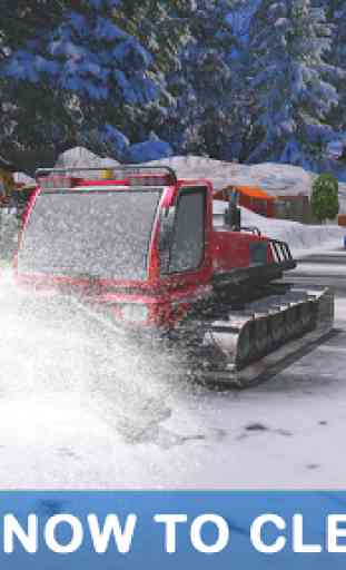 Excavator Pull Tractor: City Snow Cleaner 3