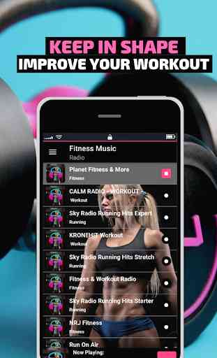 Fitness music workout radio 3