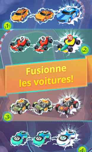 Fusion de voiture - Race Cars Merge Games 1