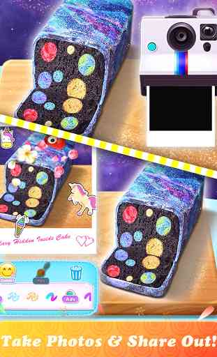 Galaxy Inside Cake: Cooking Games for Girls 3