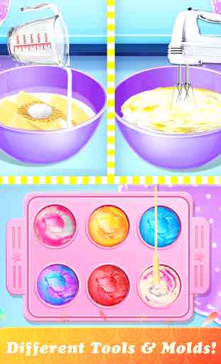 Galaxy Inside Cake: Cooking Games for Girls 4