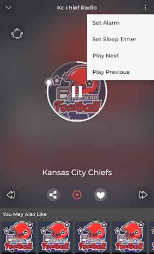 Kansas City football Radio App 4
