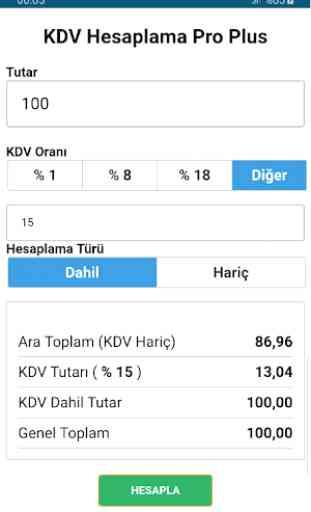 KDV Hesaplama Pro Plus+ 2