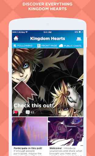 Kingdom Amino for Kingdom Hearts 2