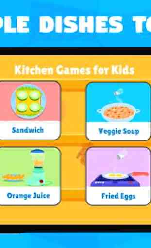 Kitchen Games - Fun Kids Cooking & Tasty Recipes 2