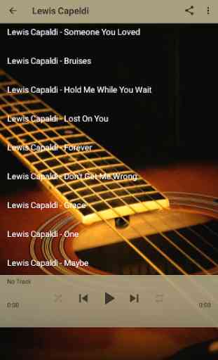 Lewis Capaldi Songs ''B-r-u-i-s-e-s