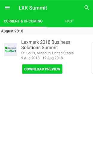 Lexmark Summit 2