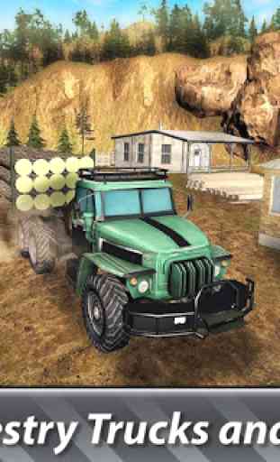 Logging Truck Simulator 3: La foresterie mondiale 2