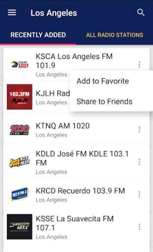 Los Angeles Radio Stations - USA 2