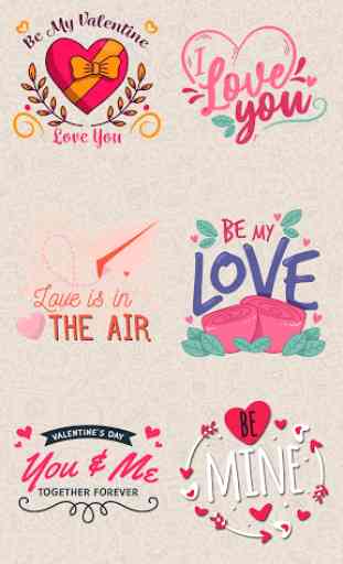 Love Couple Stickers - WAStickerApps 1
