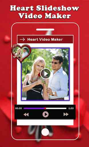 Love Heart Photo Effect Video Maker - Heart Video 2