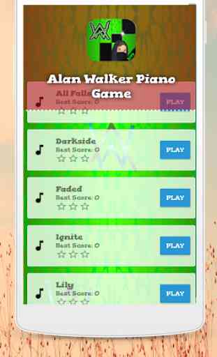 Megic Alan Walker- On May Way Piano Game 1