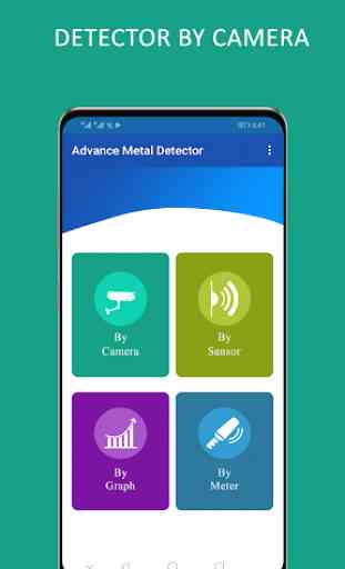Metal detector with sound: sensor detector app 2
