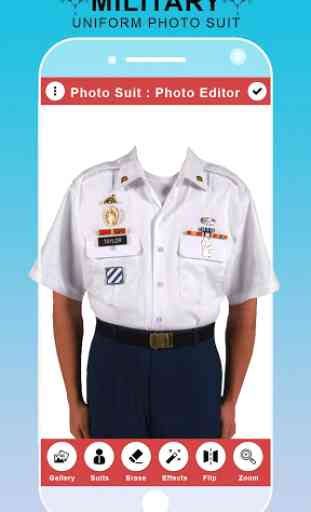 Military Uniform Photo Suit 2