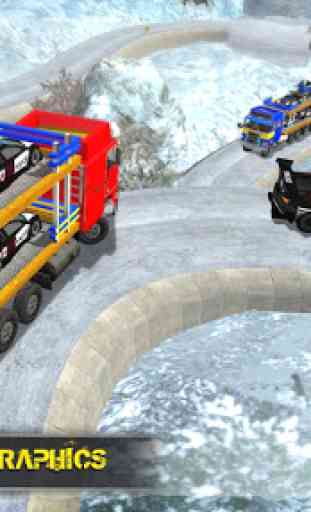 OffRoad Police Transporter Truck Games 4