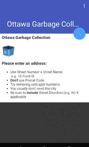 Ottawa Garbage Collection 1