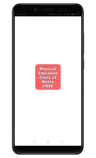 Physical Education Class 12 Notes CBSE 1
