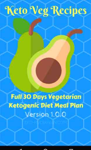 Plan de repas pour le régime végétarien Keto 4