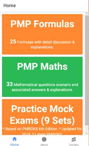 PMP Maths, Formula, Mock Exam New PMBOK6 2019 1