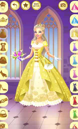 Princesse 2 - Jeux d'habillage 1