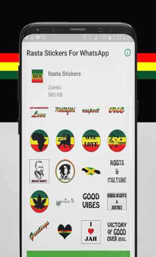 Rasta Stickers 2