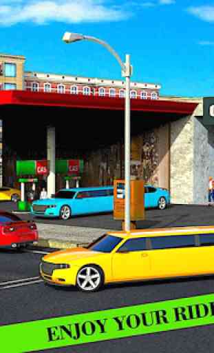 Simulateur de limousine de luxe 2020: City Drive 3