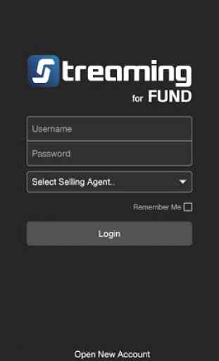 Streaming for Fund 1