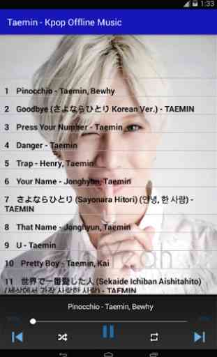Taemin - Kpop Offline Music 2
