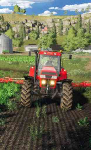 Tractor Simulator 2019 - Harvest Farming Game 1