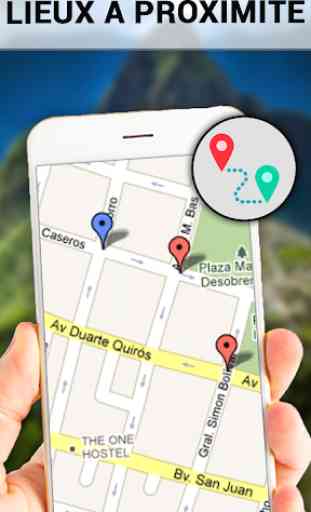 Trouver un itinéraire - Navigation vocale GPS 1