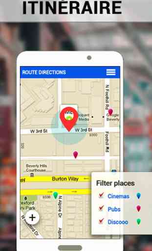 Trouver un itinéraire - Navigation vocale GPS 2