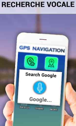 Trouver un itinéraire - Navigation vocale GPS 3