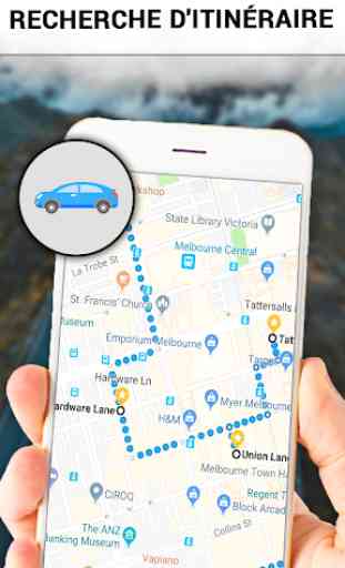 Trouver un itinéraire - Navigation vocale GPS 4