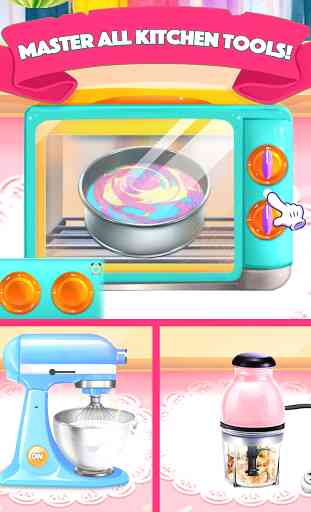 Unicorn Cheesecake Maker - Cooking Games for Girls 3