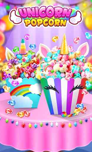 Unicorn Food - Rainbow Popcorn Party 4