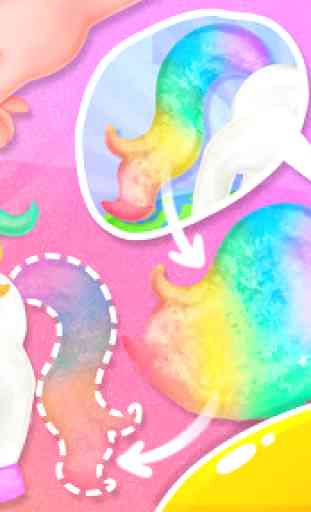 Unicorn Slime - Crazy Fluffy Trendy Slime Fun 4