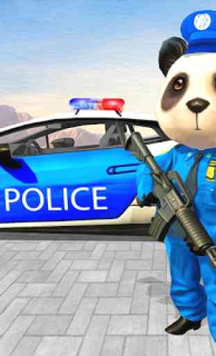 US Police Panda Rope Hero:Police Attack Game 1