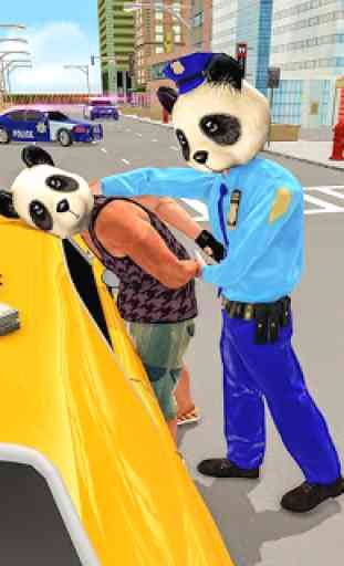 US Police Panda Rope Hero:Police Attack Game 2