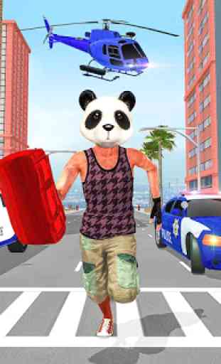 US Police Panda Rope Hero:Police Attack Game 3