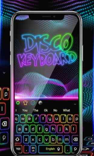 Vibrant Tech Neon Keyboard 2