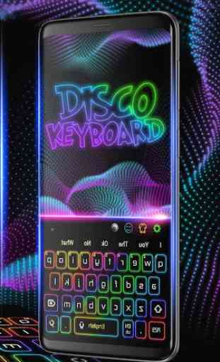 Vibrant Tech Neon Keyboard 4
