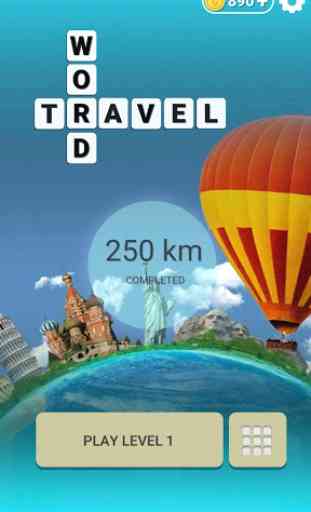 Word Travel : Visit Cities with Crossword Puzzle 1
