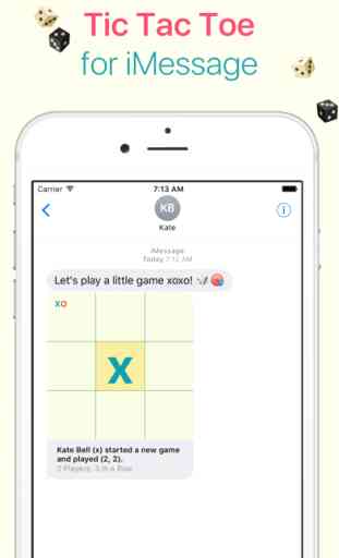 xoxo - Tic Tac Toe for iMessage 1