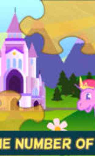 Jeux Poney pour Filles : Puzzles Petit Poney pour Enfants et Tout-petits Qui Aiment les Petit Chevaux, les Licorne et Les Poneys De Princesse Gratuit 3