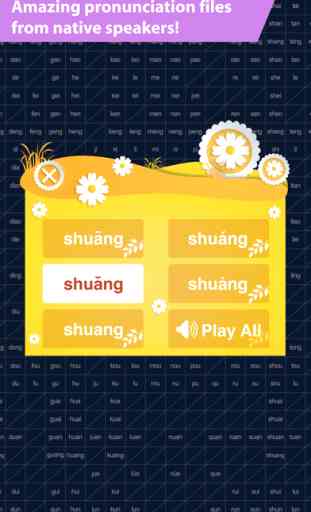 Pinyin Chart PRO - Apprenez toutes les prononciations chinoises avec PinyinTutor.com. 3