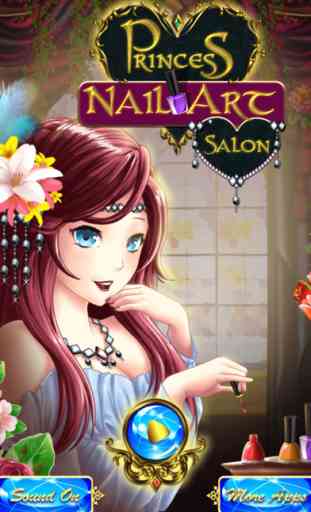 Princesse Nail Art Salon : Jeu de manucure pour les filles ! prendre soin de vos ongles 1